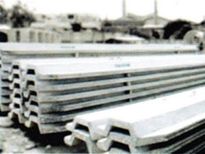 PC Sheet Pile Corrugated